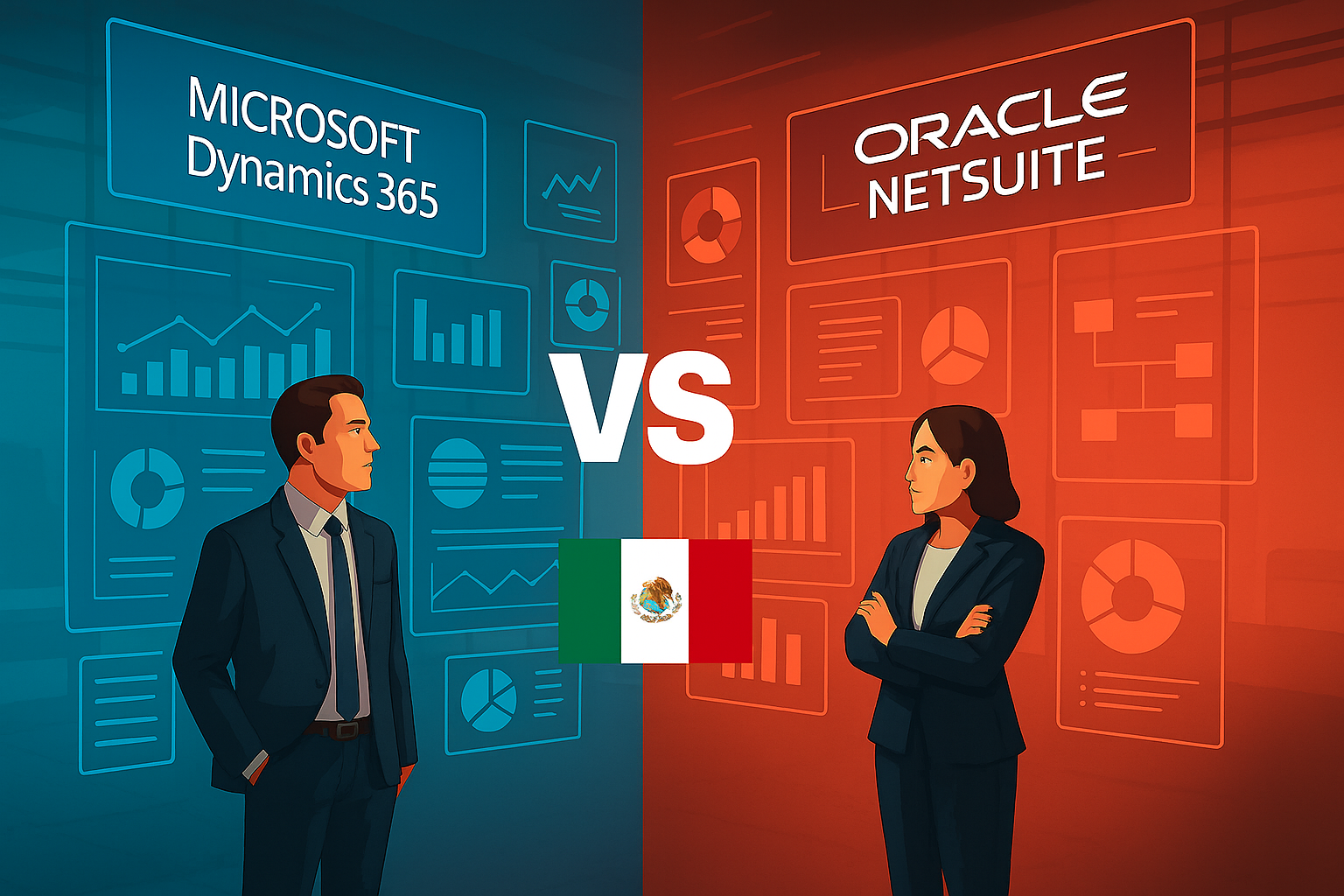 Oracle Vs Windows Microsoft Dynamics vs Oracle: ¿Cuál es mejor para mi empresa en México?