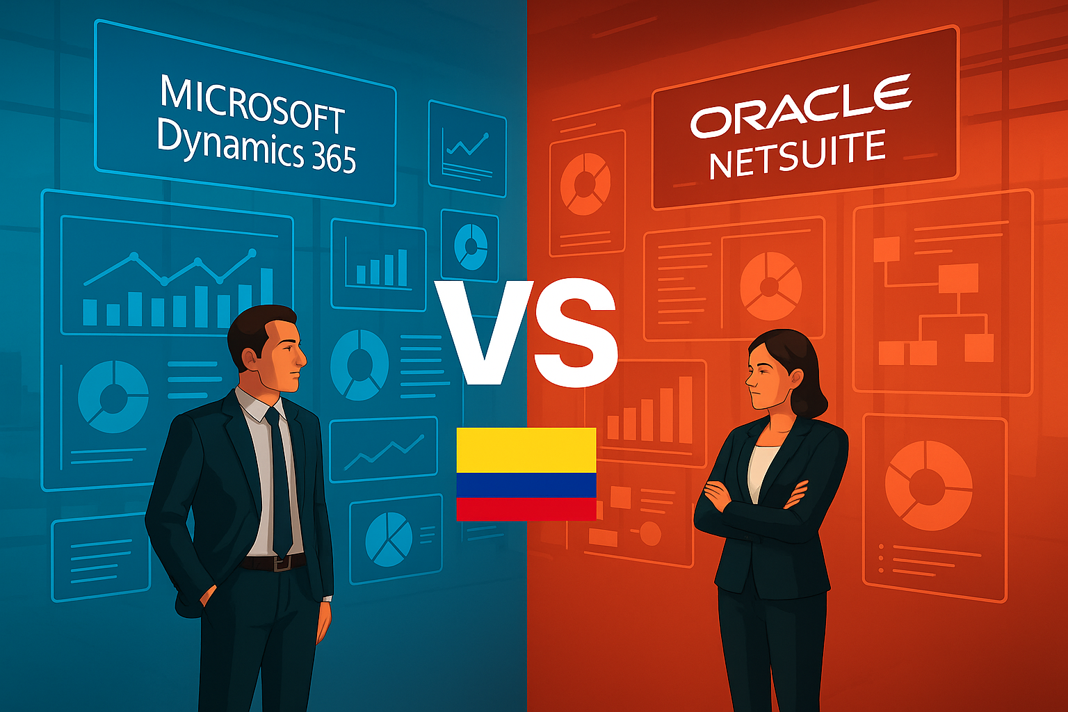 Microsoft Dynamics vs Oracle: ¿Cuál es mejor para mi empresa en Colombia?