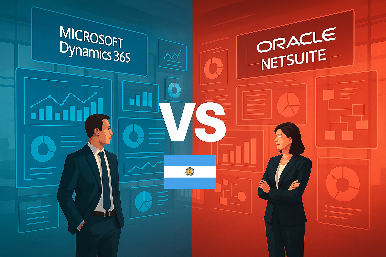 Microsoft Dynamics vs Oracle: ¿Cuál es mejor para mi empresa en Argentina?